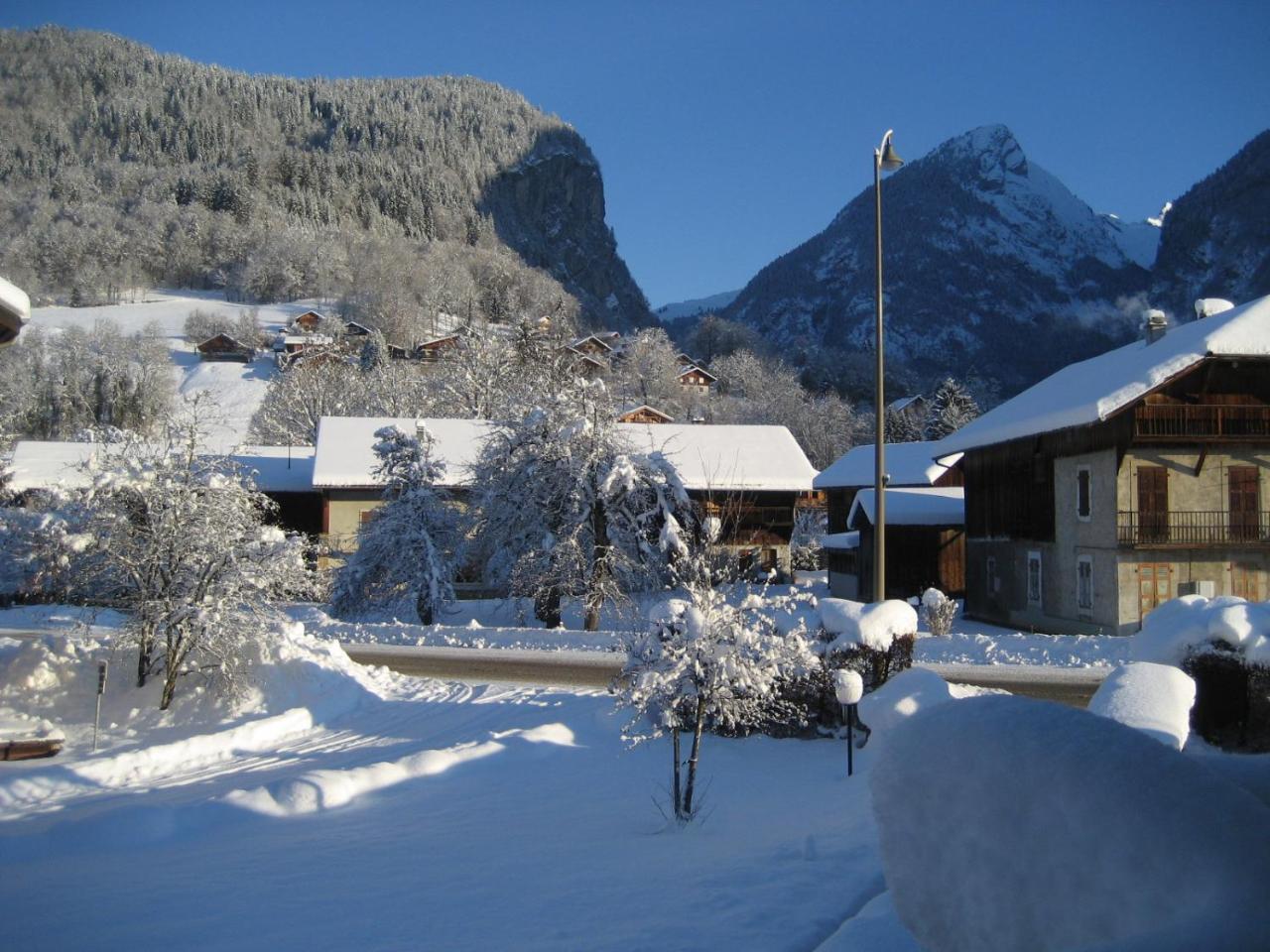 Samoens Apartment 2 Bedroom 50M2 Modern And Well Equipt Buitenkant foto